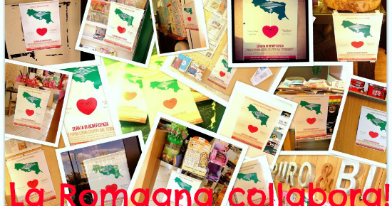 La Romagna collabora: cena benefica per i fratelli emiliani